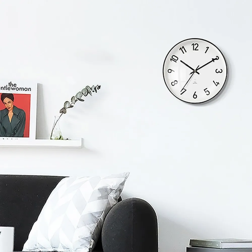 Xiaomi Mijia Yuihome декор настенные часы Mirro стеклянная поверхность дома немой часы