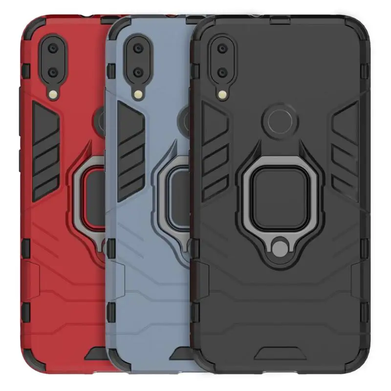 Чехол для телефона Xiaomi Redmi Note 7 автомобильный противоударный защитный чехол с