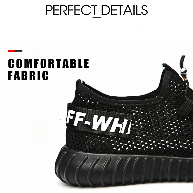 Кроссовки сетчатые для мужчин и женщин легкие сандалии защиты от ударов прокола