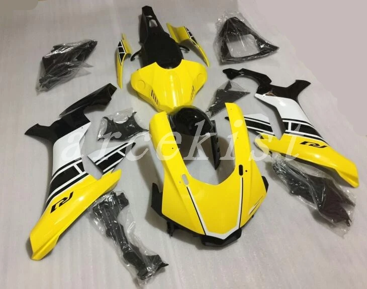 

New ABS Injection Mold Fairing kit fit for YAMAHA YZF-R1 2015 2016 2017 2018 YZF R1 15 16 17 18 YZF1000 yellow white