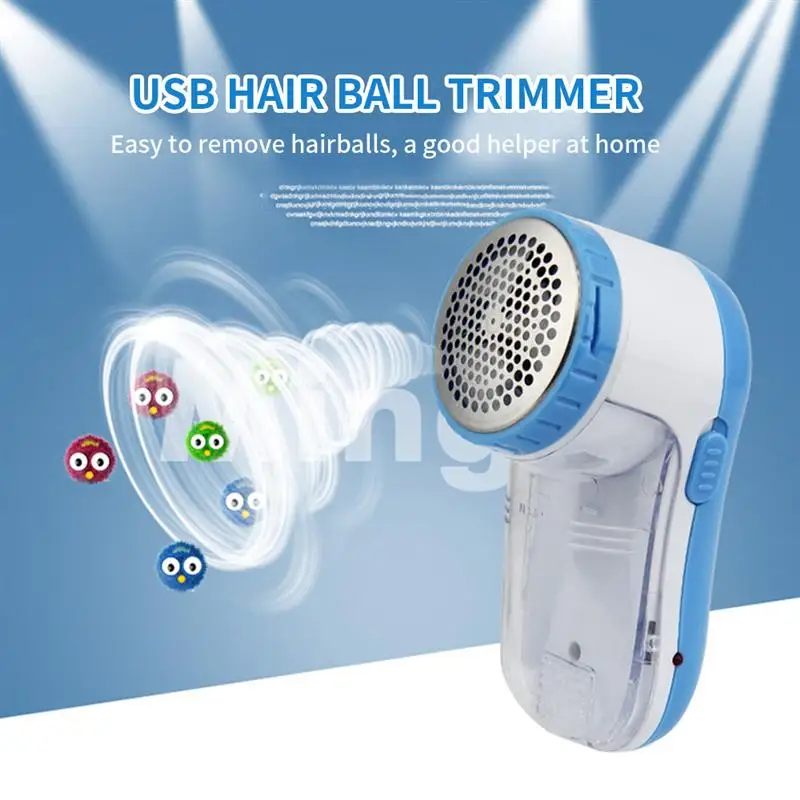 

Electric Clothes Lint Remover USB Rechargeable Sweater Fabric Shaver Hairball Trimmer Fuzz Pills Shaver Lint Pellets Cut Machine