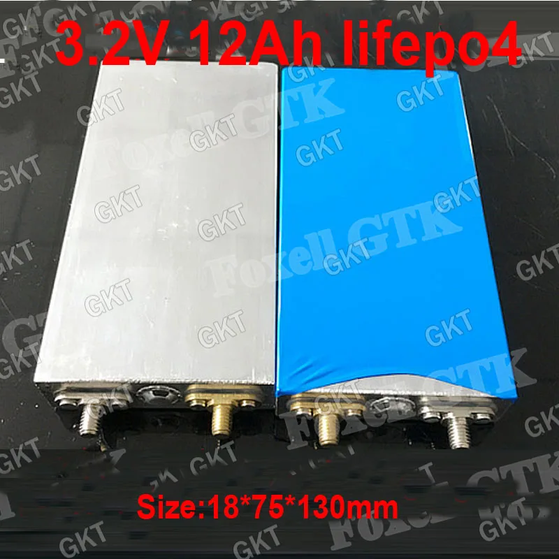 Lifepo4 4 шт. lipo power battery 3 2 в 12 А · ч 10 А/ч для батарей 24 В 36 48 ebike электроинструменты