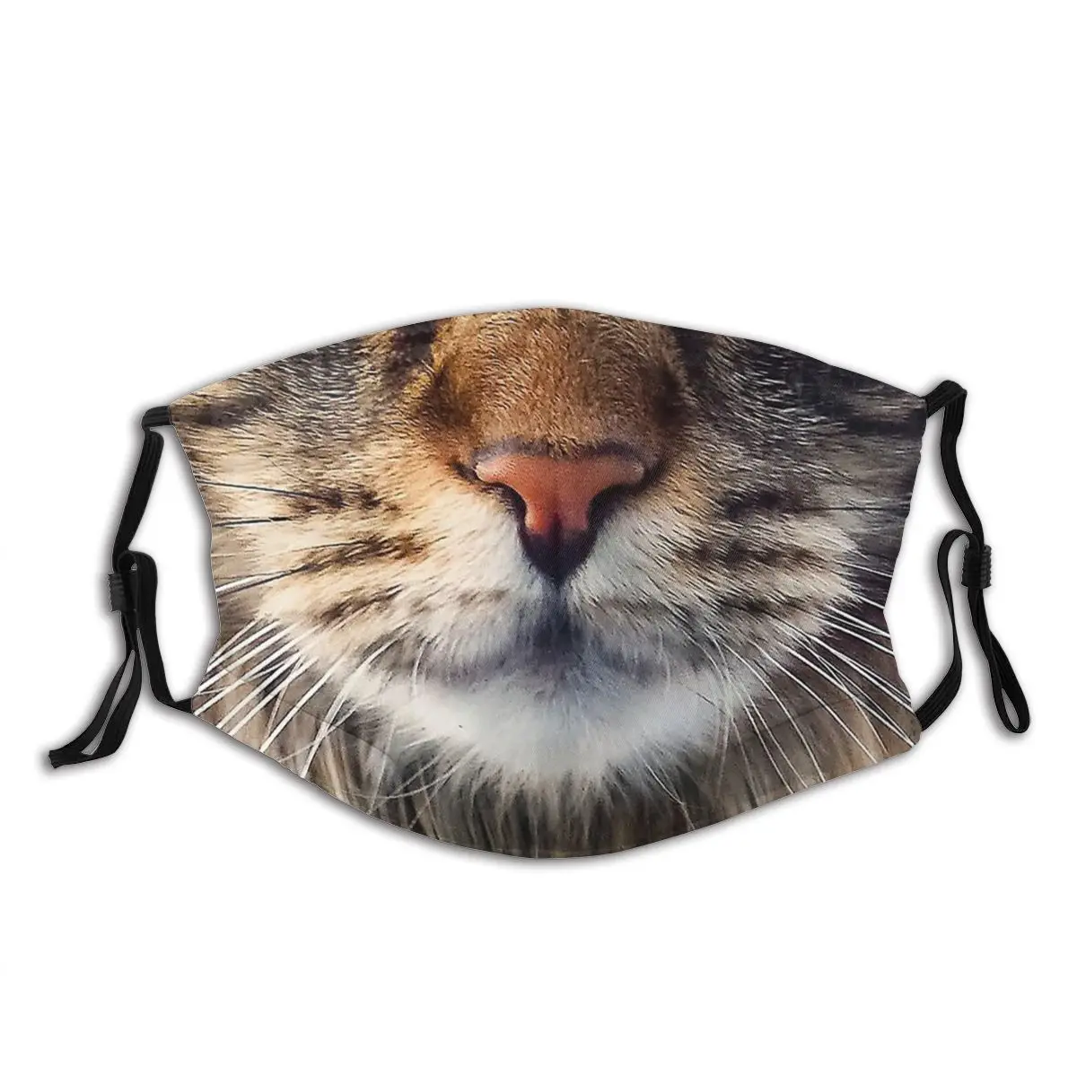 

Maincoon Cat Face Protective Women Non-Disposable Anti Haze Dustproof Protection Respirator Mask with Filters