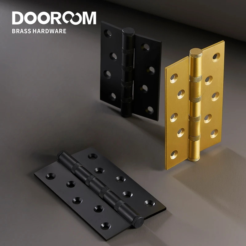 1 шт. дверные петли из латуни свободный слот плавное утолщение бесшумный ручки 4
