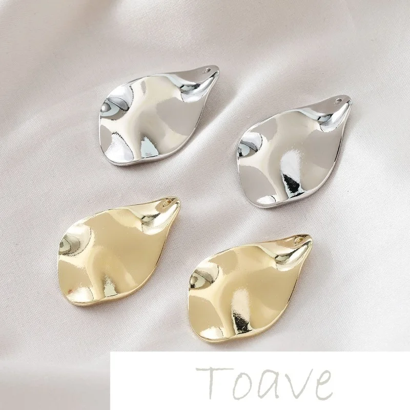 

Geometric irregular glossy water drop pendant diy color preservation hand for material accessories