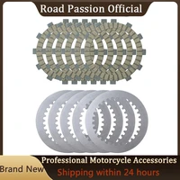 road passion 11pcs%ef%bc%886pcs5pcs%ef%bc%89motorcycle engine parts clutch friction plates kit steel plates for hyosung gv300s gv300 gv 300 s