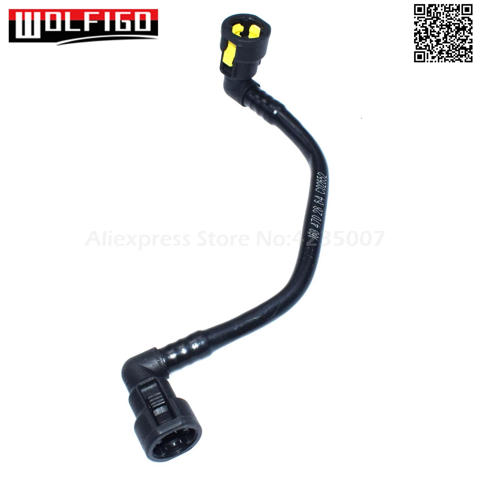 WOLFIGO Новинка для Mercedes W163 ML55 ML320 ML430 шланг топливного фильтра Line возврата 1634702964 A 163