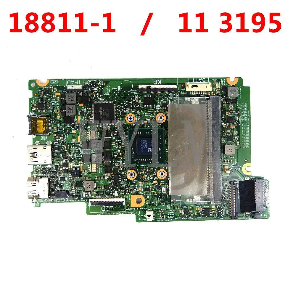 

For Dell OEM Inspiron 11 (3195) 2-in-1 Motherboard System Board with AMD A9-9420E CPU CN 0PGDY 00PGDY 18811-1 Mainboard tested