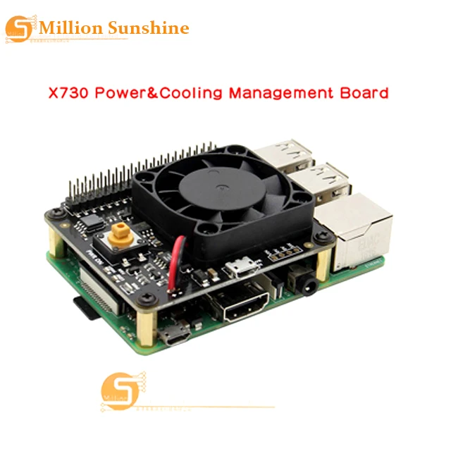 Управление питанием Raspberry Pi X730 с безопасным отключением и функцией