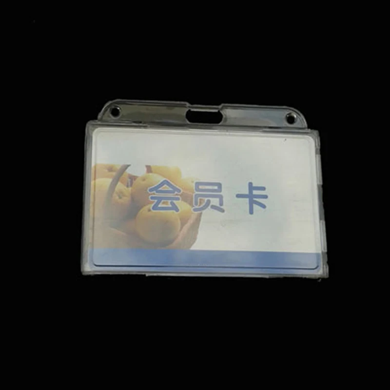 Горячий прозрачный ID держатель для карт защитный чехол сотрудников значок карты