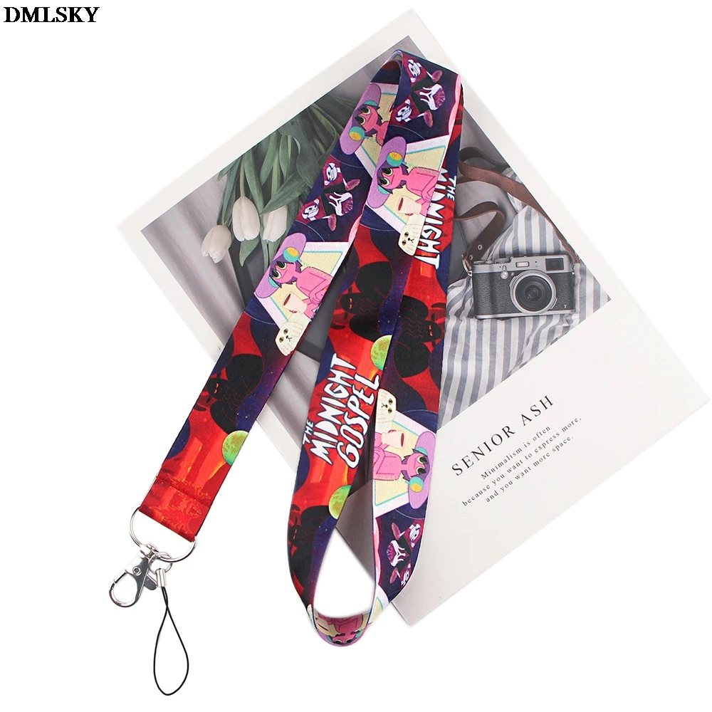 

M4788 DMLSKY Cartoon Lanyard Keychain Lanyards for keys Badge ID Mobile Phone Rope Neck Straps Accessories Gifts