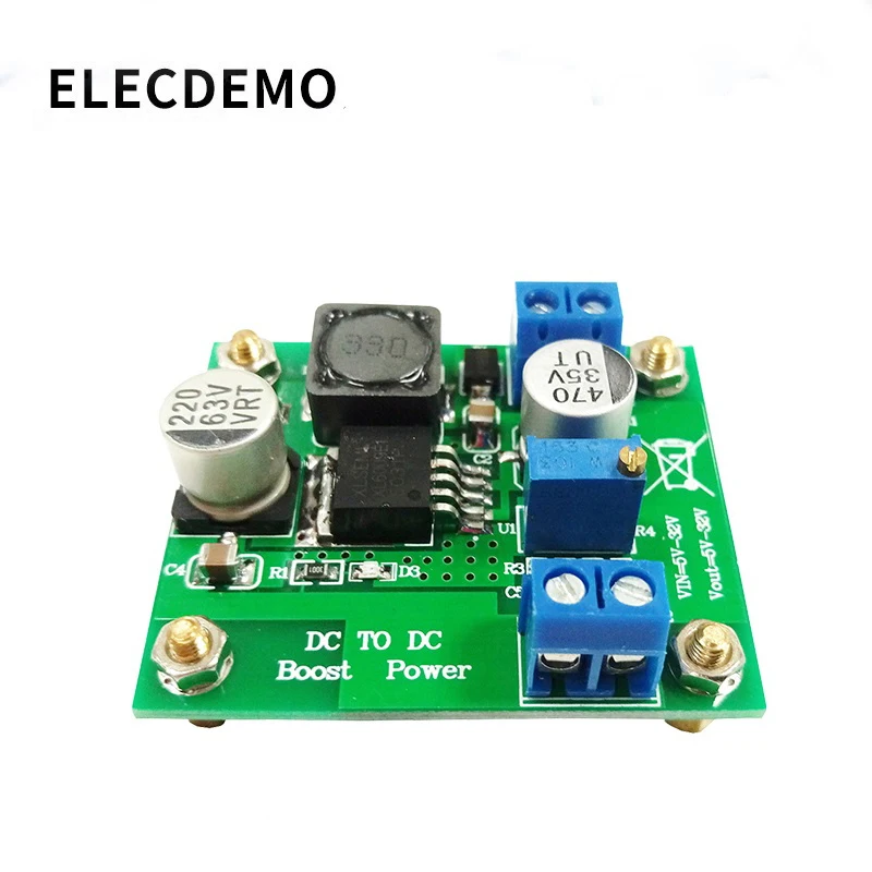 Регулируемый модуль регулятора мощности XL6009 супер LM2577 4A функциональная демо