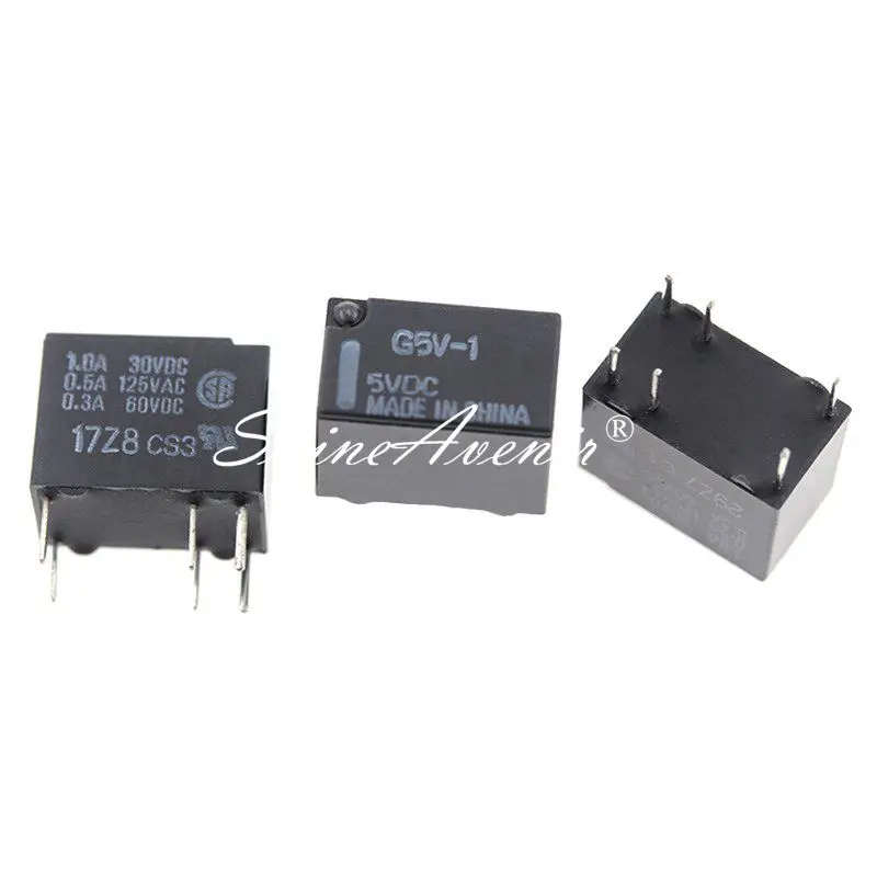 5 шт./лот реле G5V-1-5VDC 12VDC 24VDC 6PIN G5V-2-5VDC G5V-2-H1-12VDC G5V-2-H1-24VDC В 12 24 постоянного тока 8PIN новый