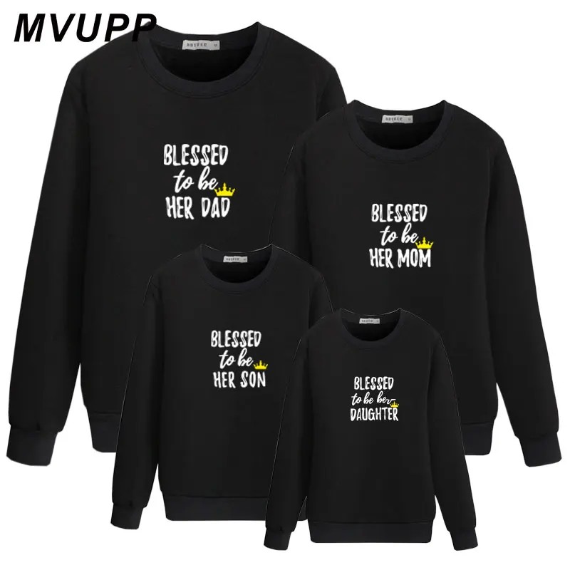 color 5 Blessed to be dad, мама, дочь, сын, подходящая футболка одежда для мамы, папы семейная одежда для папы, мамы и меня футболка для мамы - Цвет: color 5