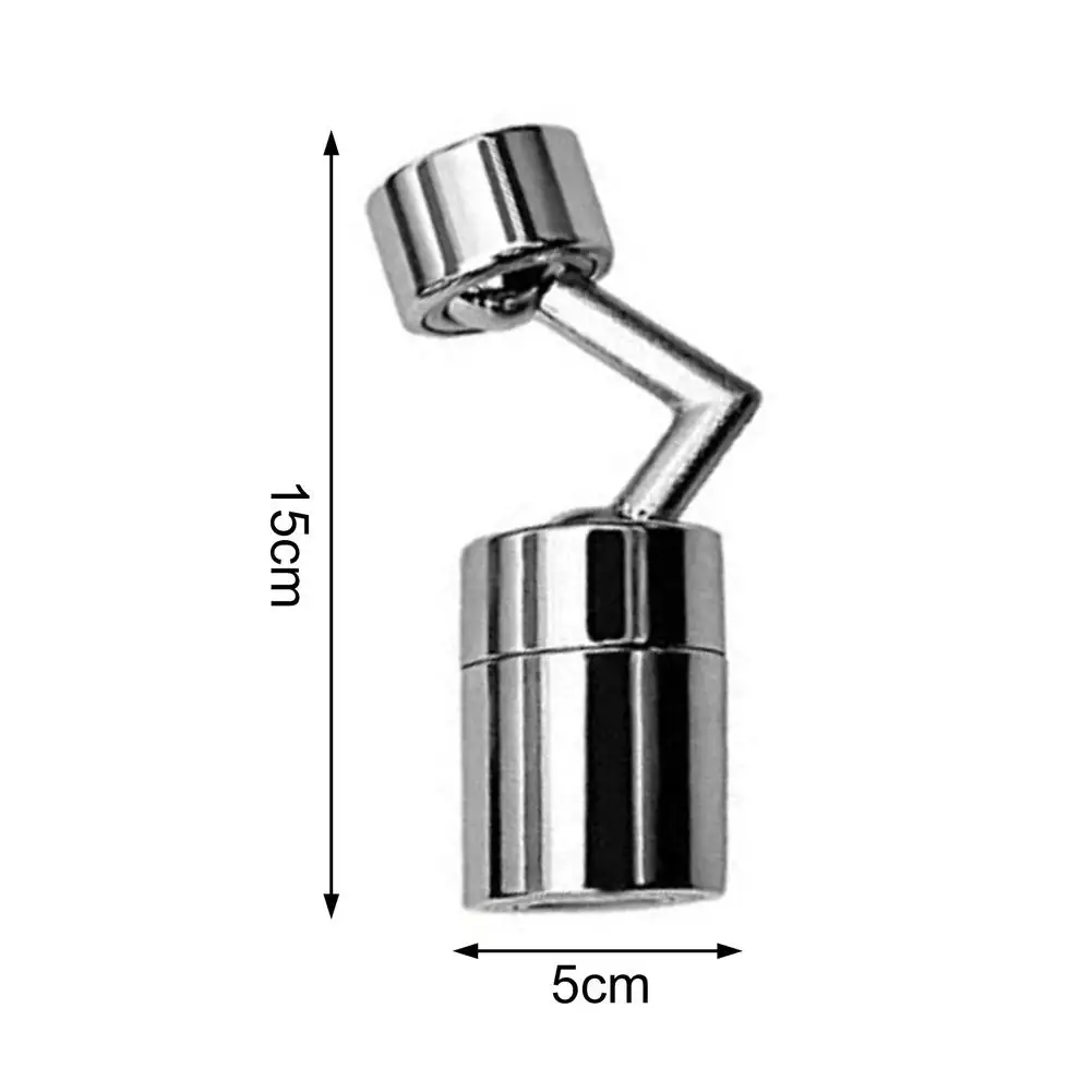

Splash-proof Water Filter Faucet 720 Degree Rotating Stainless Steel Bathroom Extended Bubbler Safe Filter Kitchen Faucet