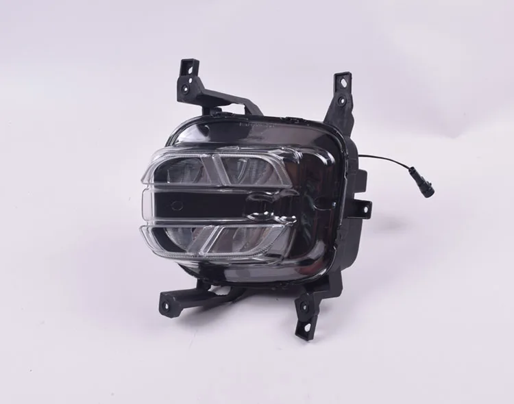 YUANEN для Kia Sportage KX5 led DRL Передняя противотуманная фара крышка дневного света