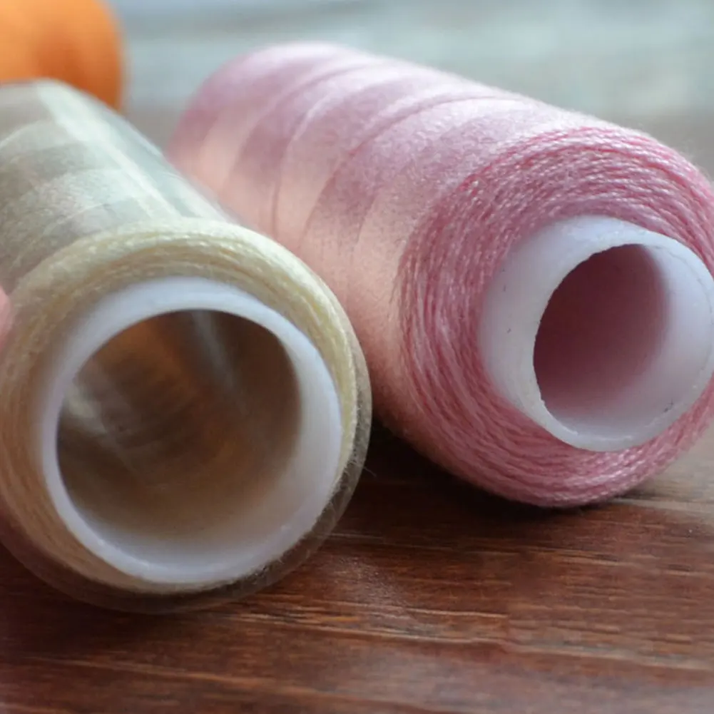 

60 Colors Sewing Thread Stitching Home DIY 250 Yard Embroidery Solid Practical Handmade Multipurpose Home Sewing Thread Set