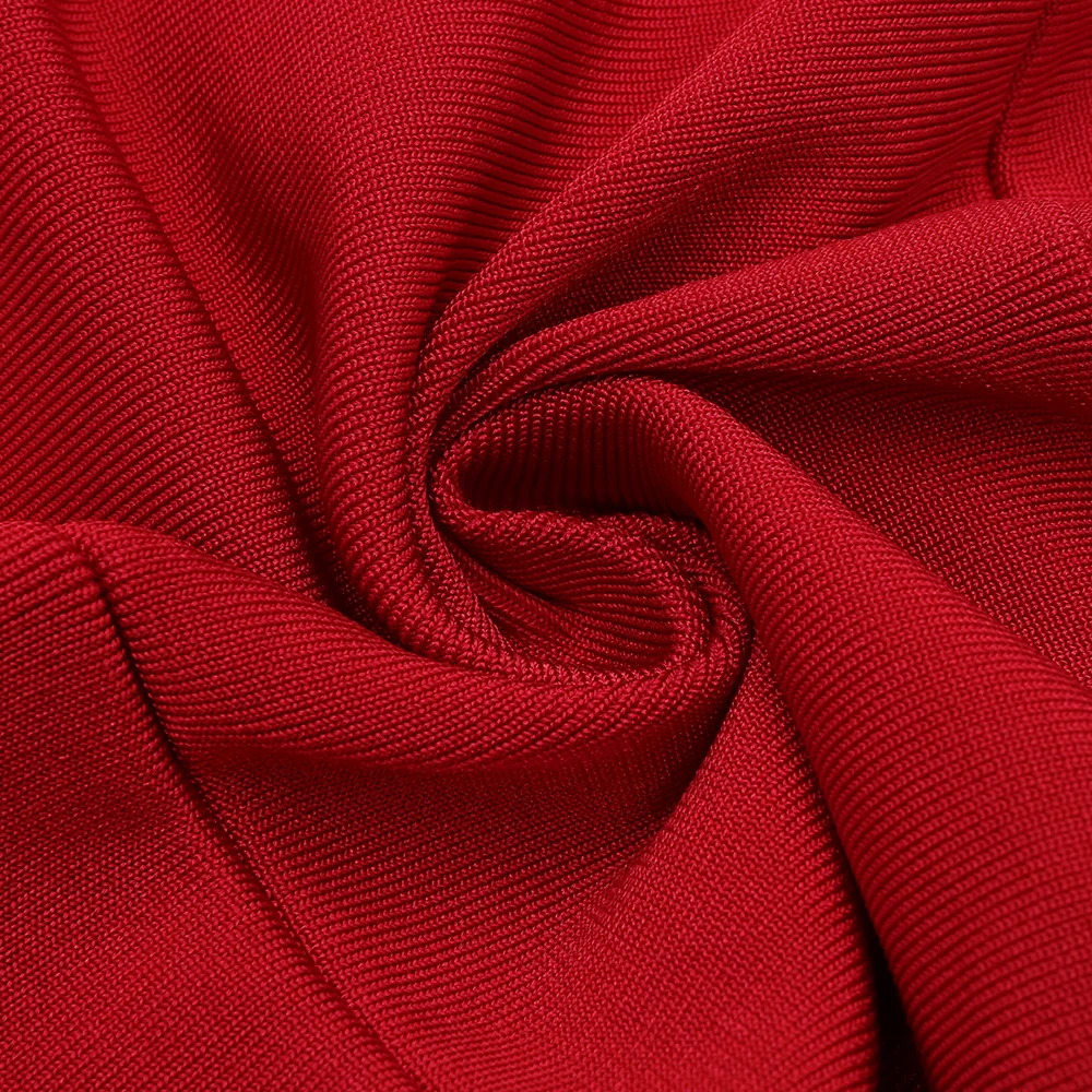 

Ocstrade Runway Long sleeve Bandage Dress 2020 new arrivals Women Autumn Winter Red Bandage Dresses Bodycon Party Dresses