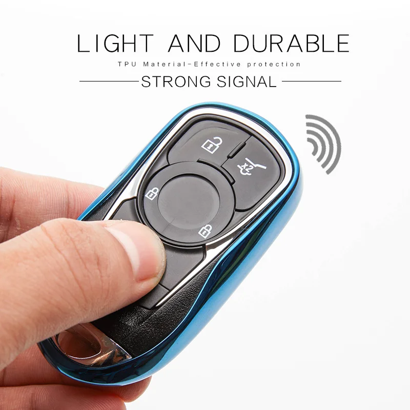 Чехол для автомобильного ключа из ТПУ 6 цветов чехол-брелок Buick Encore анклава