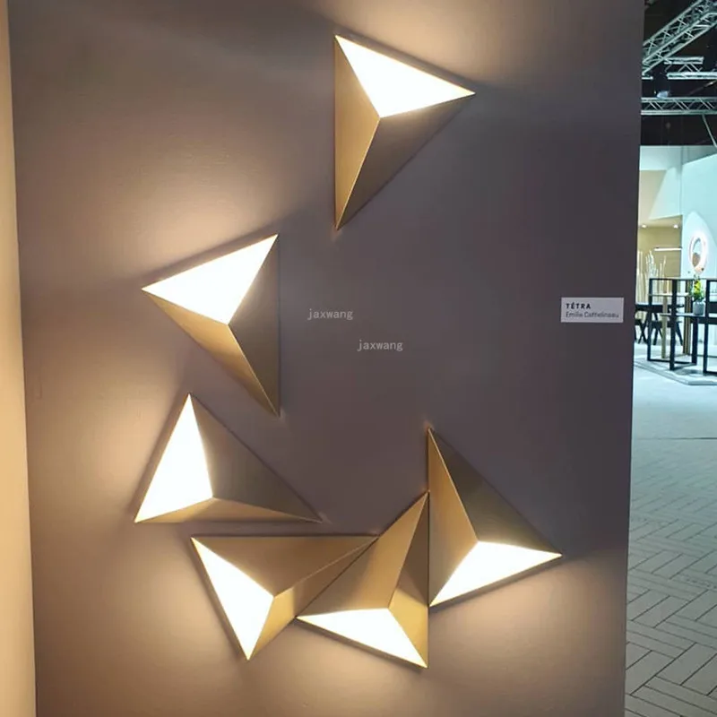 Скандинавская светодиодсветодиодный настенная лампа в стиле постмодерн арт