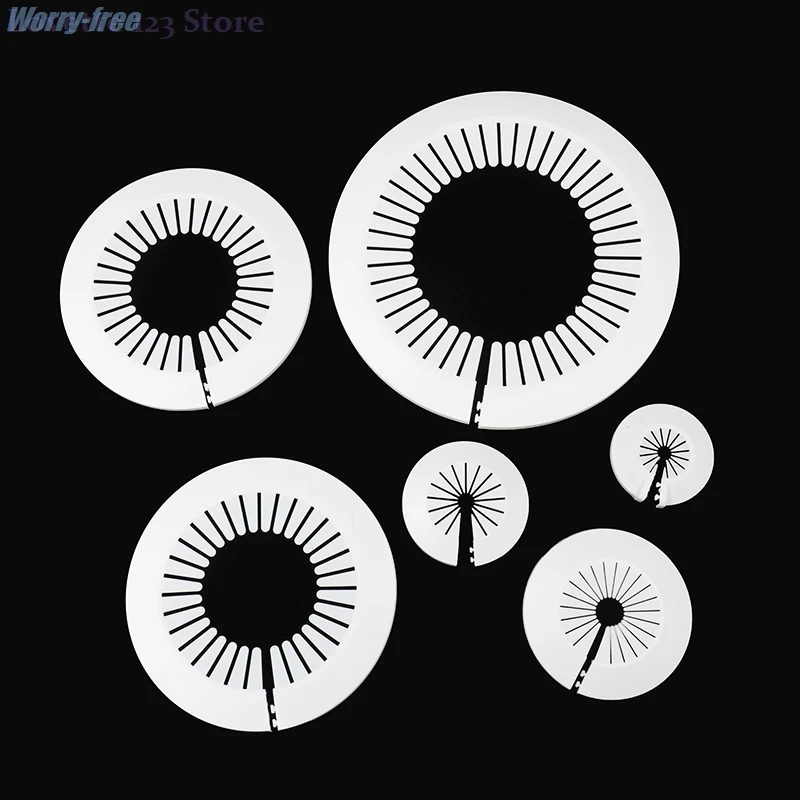 

2 Pcs/lot NEW Wall Hole Duct Cover Shower Faucet Angle Valve Pipe Plug Decoration Cover Pipe Fittings Accessories