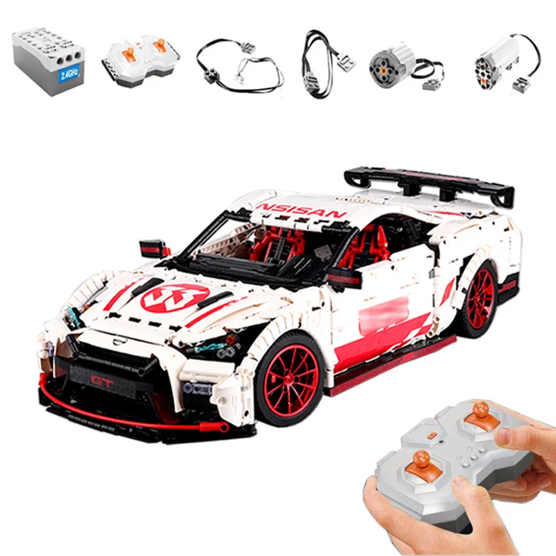 NO BOX Супер гоночный автомобиль 23009 23010 20086 совместимый Technic 42083 MOC-22970 MOC-23010 строительные блоки кирпичи игрушки подарки - Цвет: NO BOX