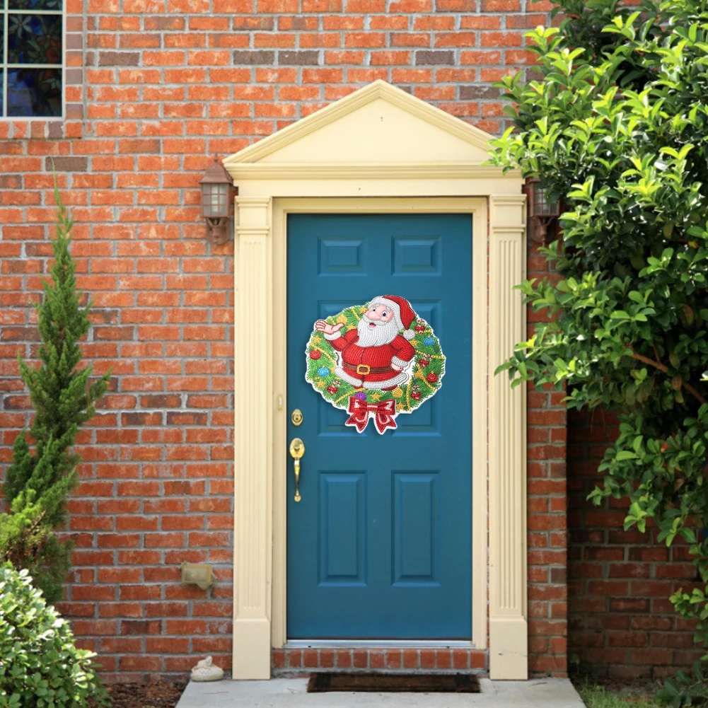 Набор алмазных рождественских хрустальных венков для творчества 5D сделай сам