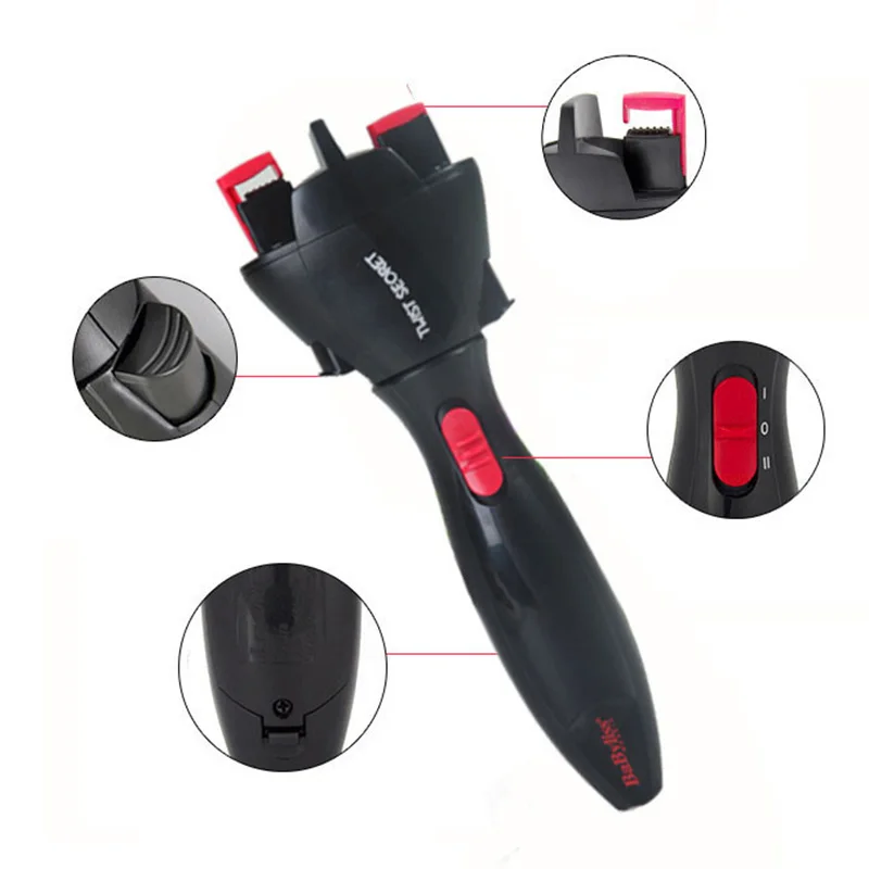 Автоматическая бигуди для волос Braider Инструменты укладки Smart DIY электрические две