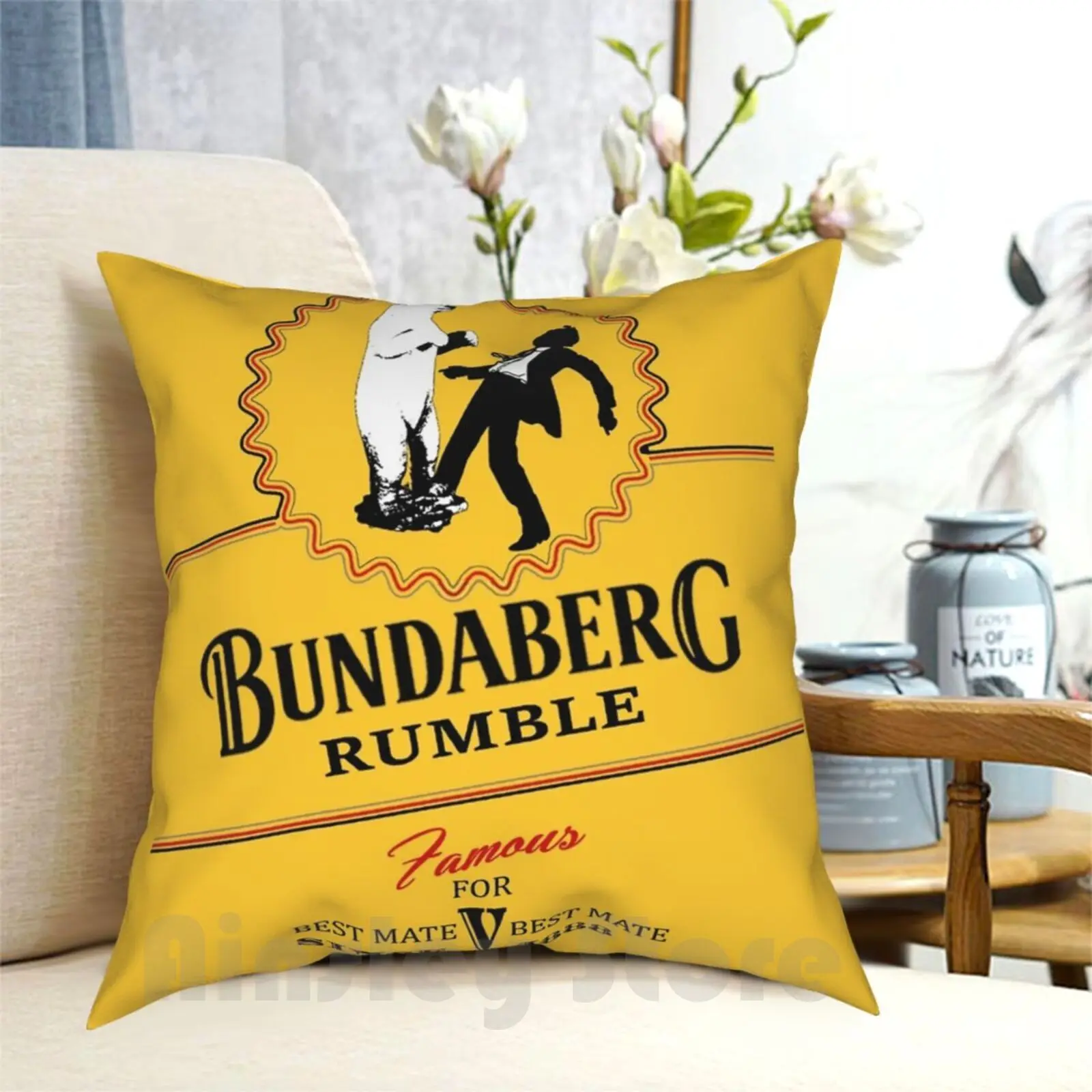 

Мягкая домашняя Подушка с принтом в виде румян Bundaberg