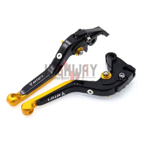 Рычаги тормозной ручки CNC выдвижные складные Регулируемые рычаги муфты для YYAMAHA MT