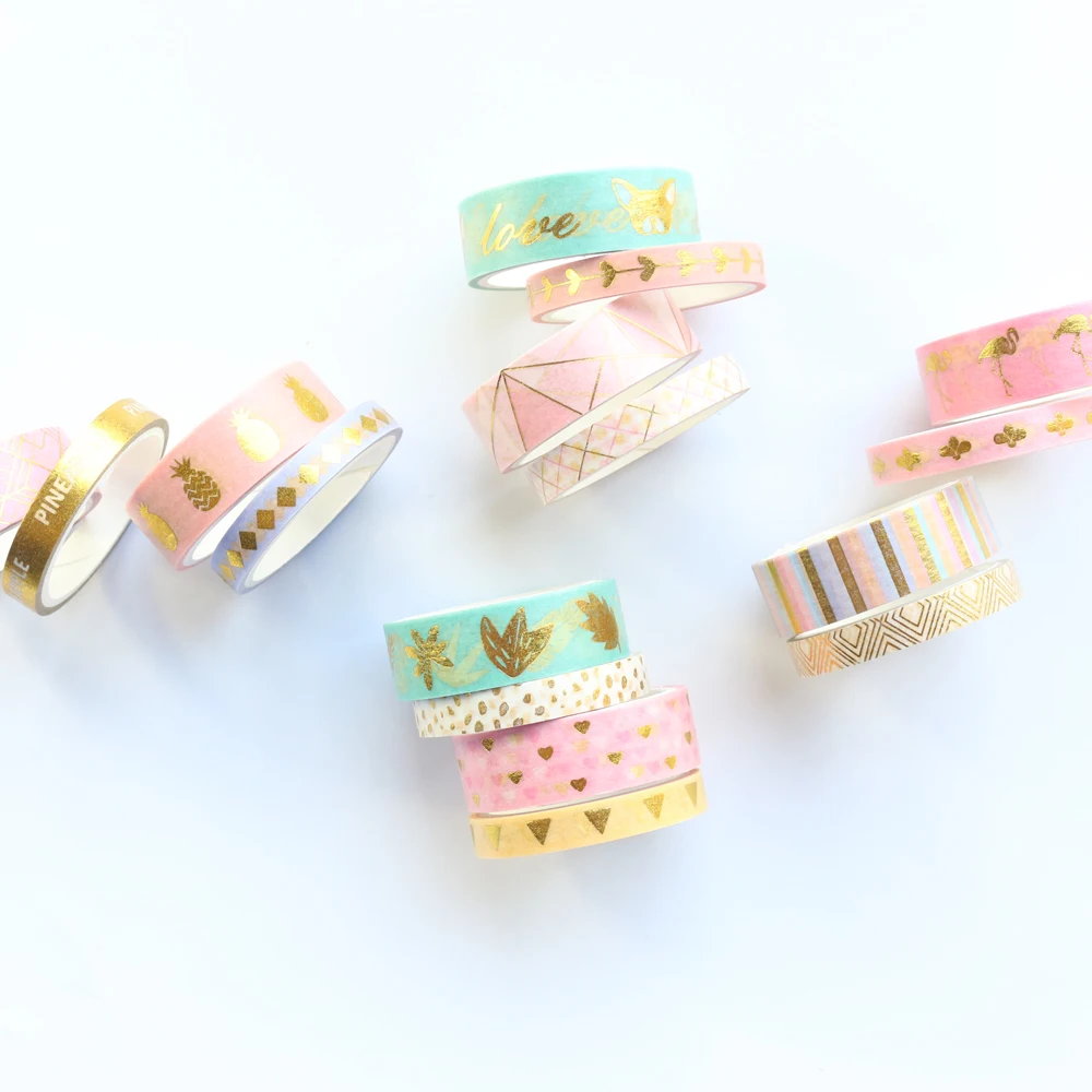 Милая фольга Domikee школьная фотография дневник планер блокнот канцелярские