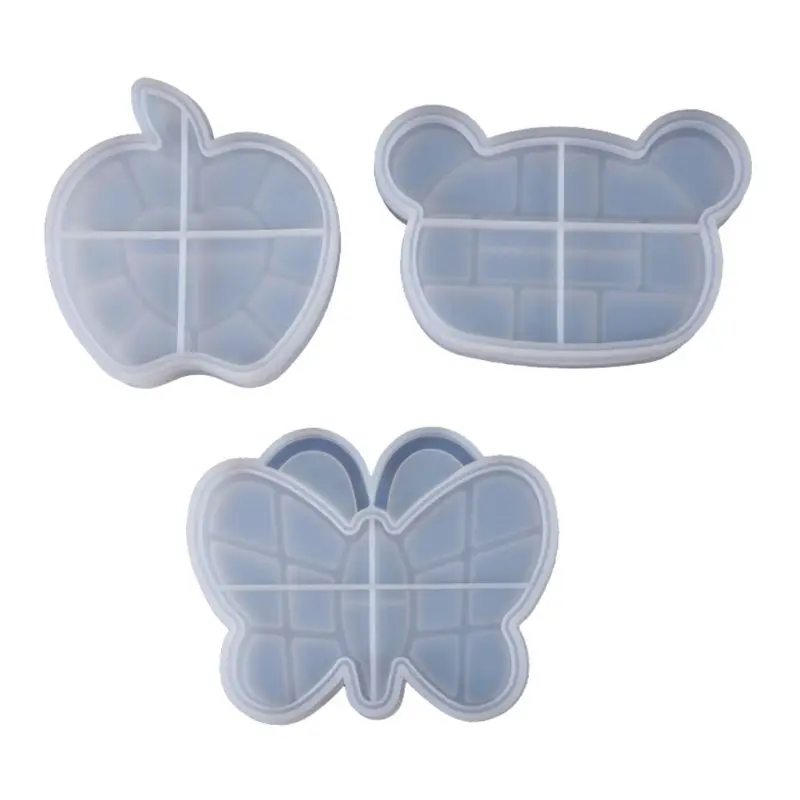 

Storage Box Mould UV Crystal Resin Decorative Craft DIY Bear Butterfly Storage Box Epoxy Mold