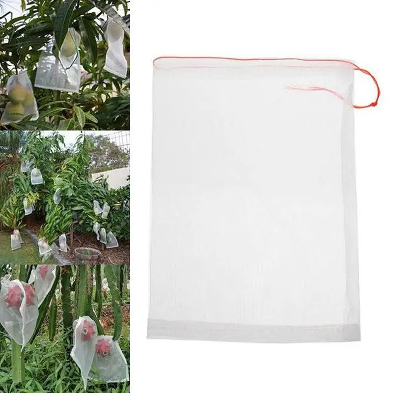 10 шт. сетчатые пакеты для защиты овощей и фруктов|Тканевые горшки рассады| |