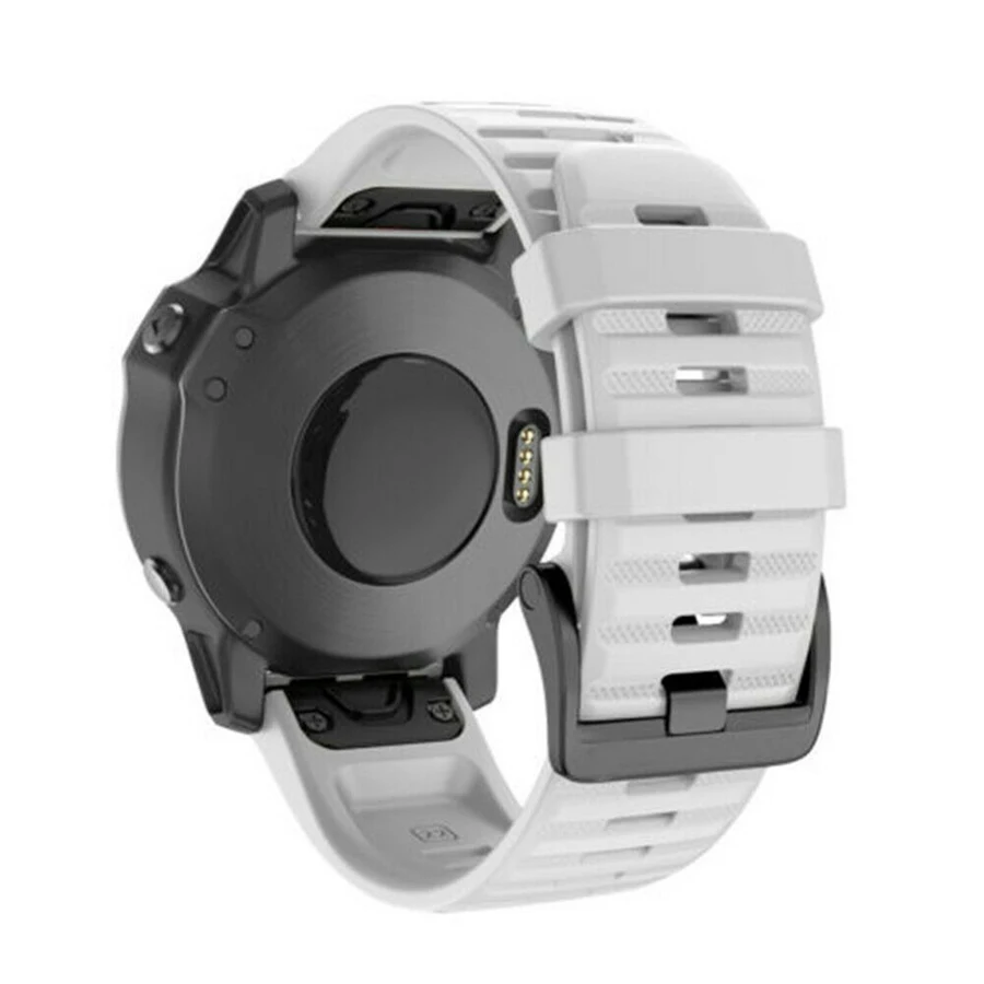 Для Garmin Fenix6S 6 6X силиконовый ремешок 20 мм/22 мм/26 мм, ремешок для смарт-часов для Fenix5S чехлы для айфонов 5 5X3 3HR наручных часах спортивный браслет