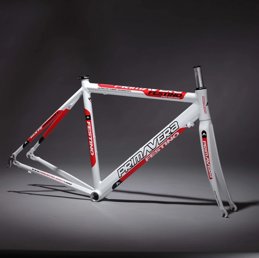 

New Primavera Festino Aluminum alloy Road Frame Carbon Fork 700c 47cm 50cm