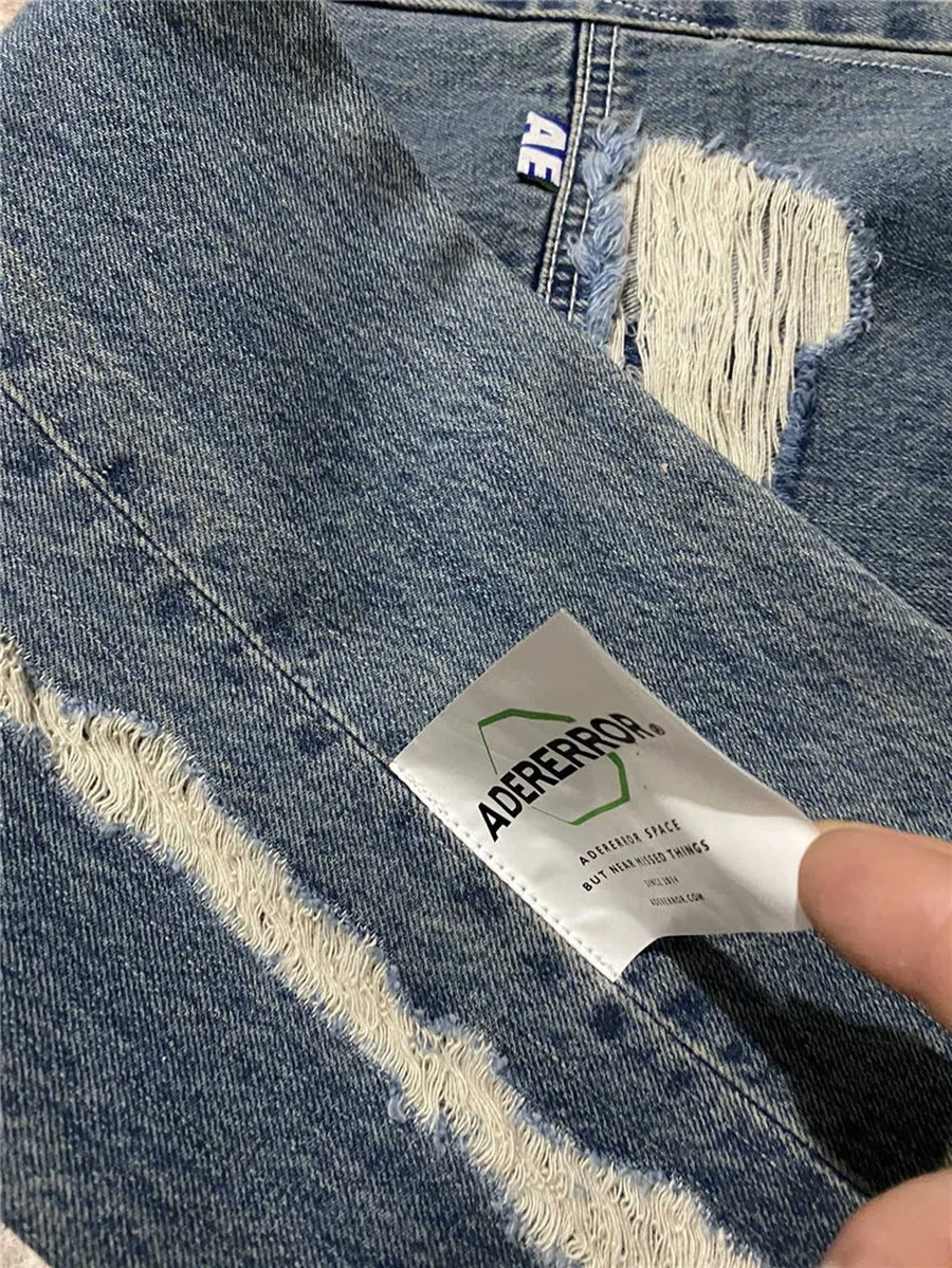 

Adererror Jeans Men Women Adererror Space Star Series Jeans High Quality Ader error Trousers Korean Streetwear
