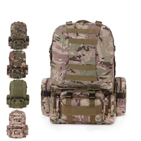 camping travel bag oxford cloth outdoor army fan camouflage hiking tactics mountaineering combination backpack