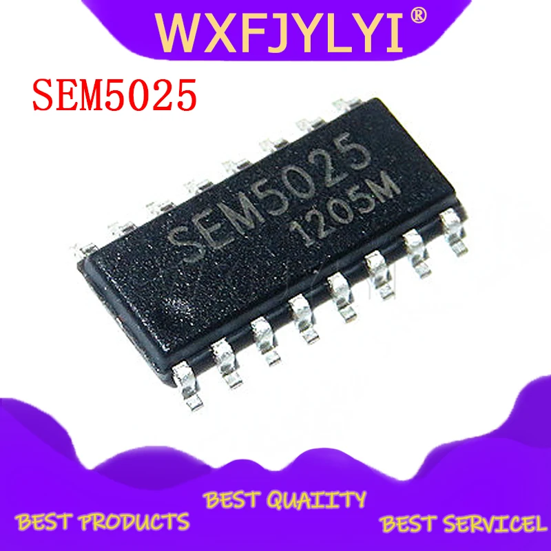 

5 шт./лот SEM5025 ЖК-чип управления SOP-16