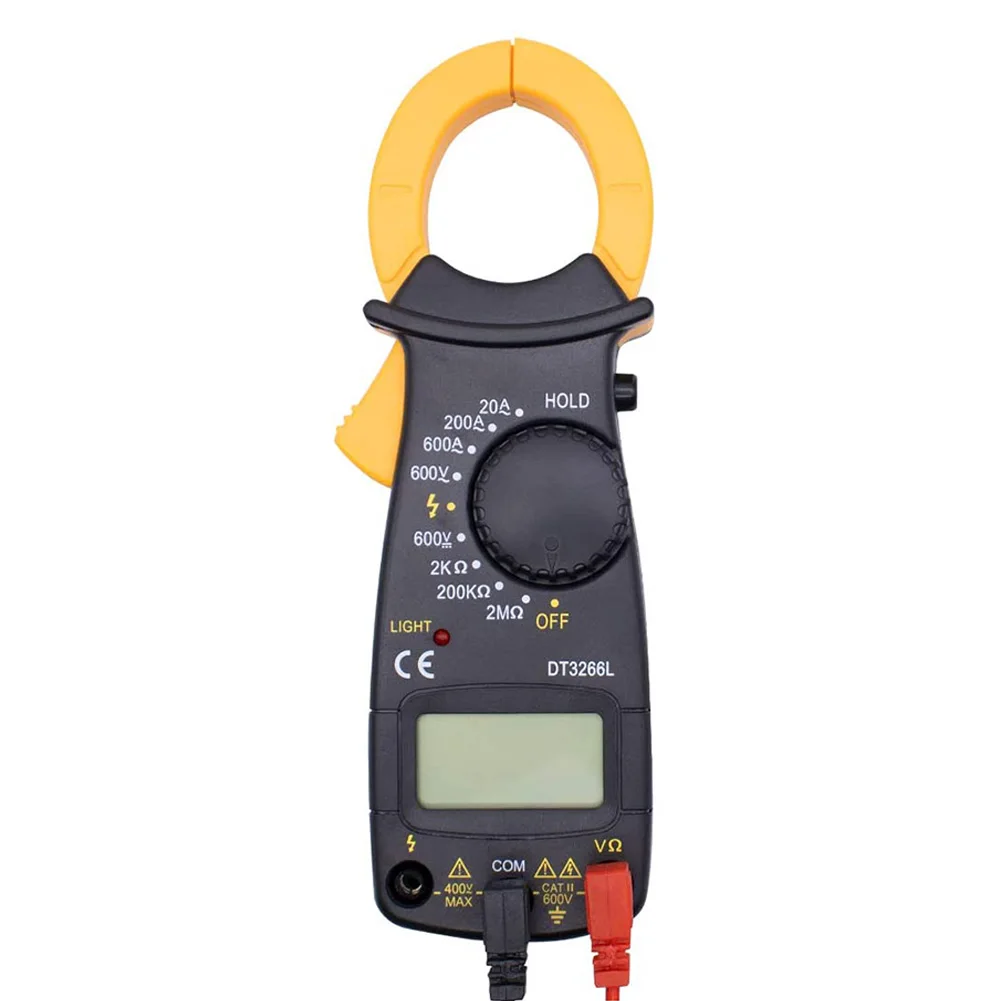 

ACM92 DC/AC Clamp Meter 0.1mA Current 6000 Counts Auto-Range Multimeter Amp Voltage Frequency Resistance Live Check NCV Tester