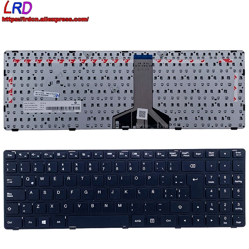 Новая Оригинальная испанская клавиатура для ноутбука Lenovo Ideapad 100-15IBD B50-50 5N20K25406 |
