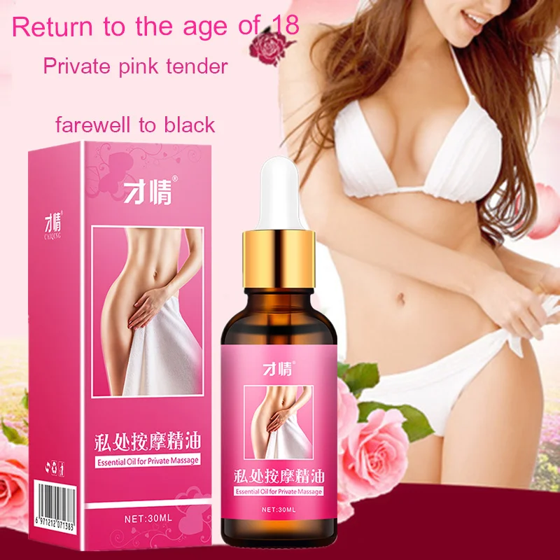 

Private Parts Whitening Care Pink Women Remove Melanin Nursing Essential Oil Lubricant 30mL Pink Women Oil For Vaginal Areola