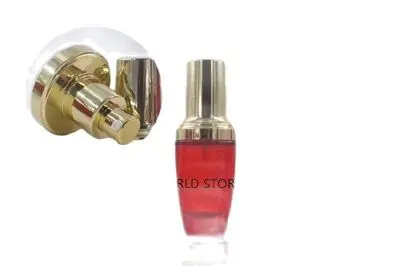 30 мл красный стеклянный флакон с золотым/серебряным насосом/капельницей для