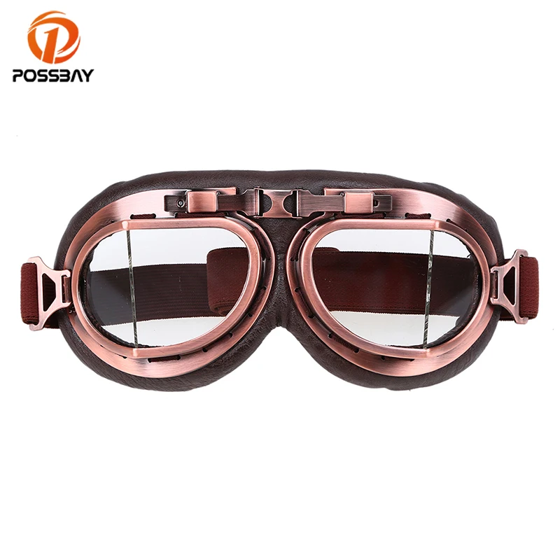 Разноцветные мотоциклетные очки POSSBAY ветрозащитные для сноуборда спорта на