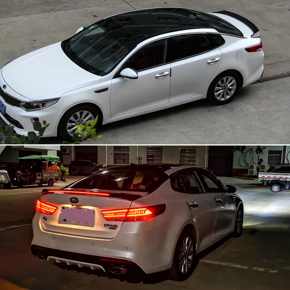 Для Kia Optima K5 2016 17 18 19 2 0 Задняя Крышка багажника спойлер крыло Автомобильная