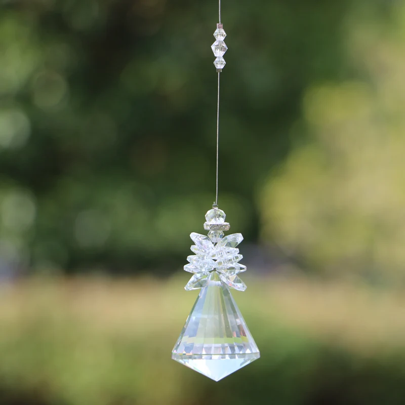 1 шт. подвесная чакра Хрустальный Ловец снов хрустальный шар Бриллиант Призма