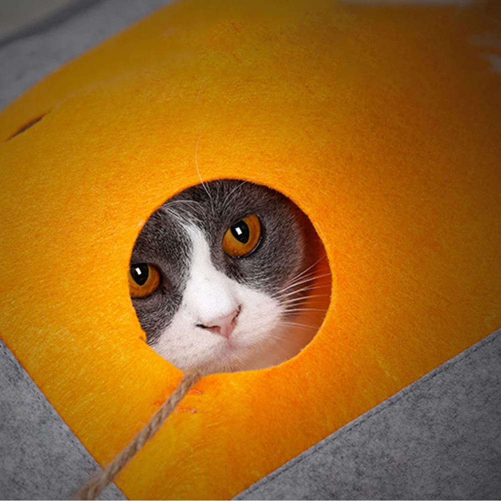 Одеяло для домашних животных игровой коврик с отверстиями туннель кошек