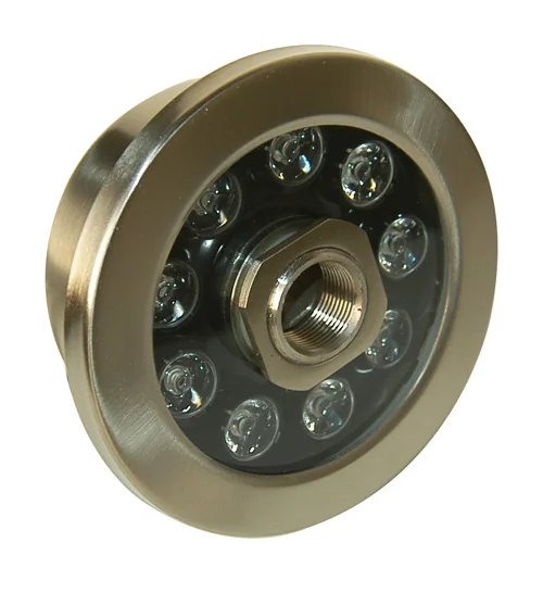 IP68 27W LED RGB fountain light pool rgb underwater DS-10-36-27W-RGB 9*3W 3in1 12V DC | Лампы и освещение