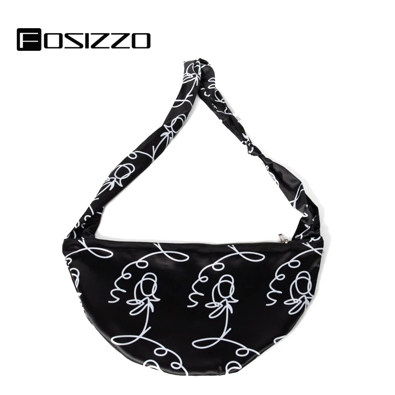 Женская сумка-тоут FOSIZZO повседневная сумка через плечо из полиэстера для покупок