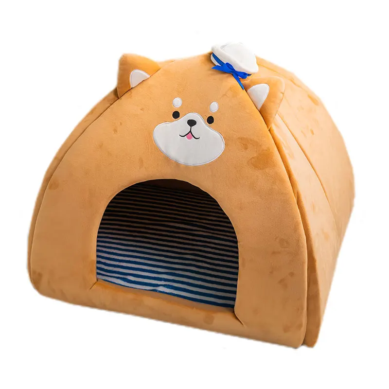 

Pet Dog Kennel Mat Shen Sleeping Dog Bed Warm Thickened Cat Nest Machine Washable Four Seasons Available