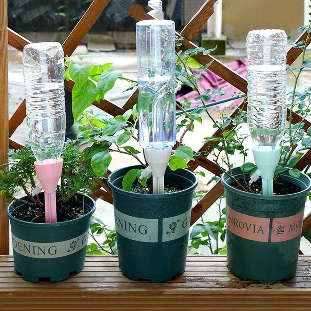 

3Pcs Automatic Drip Irrigation Watering Tool Adjustable Device For Plants Indoor Outdoor Potted Plants Irrigation System